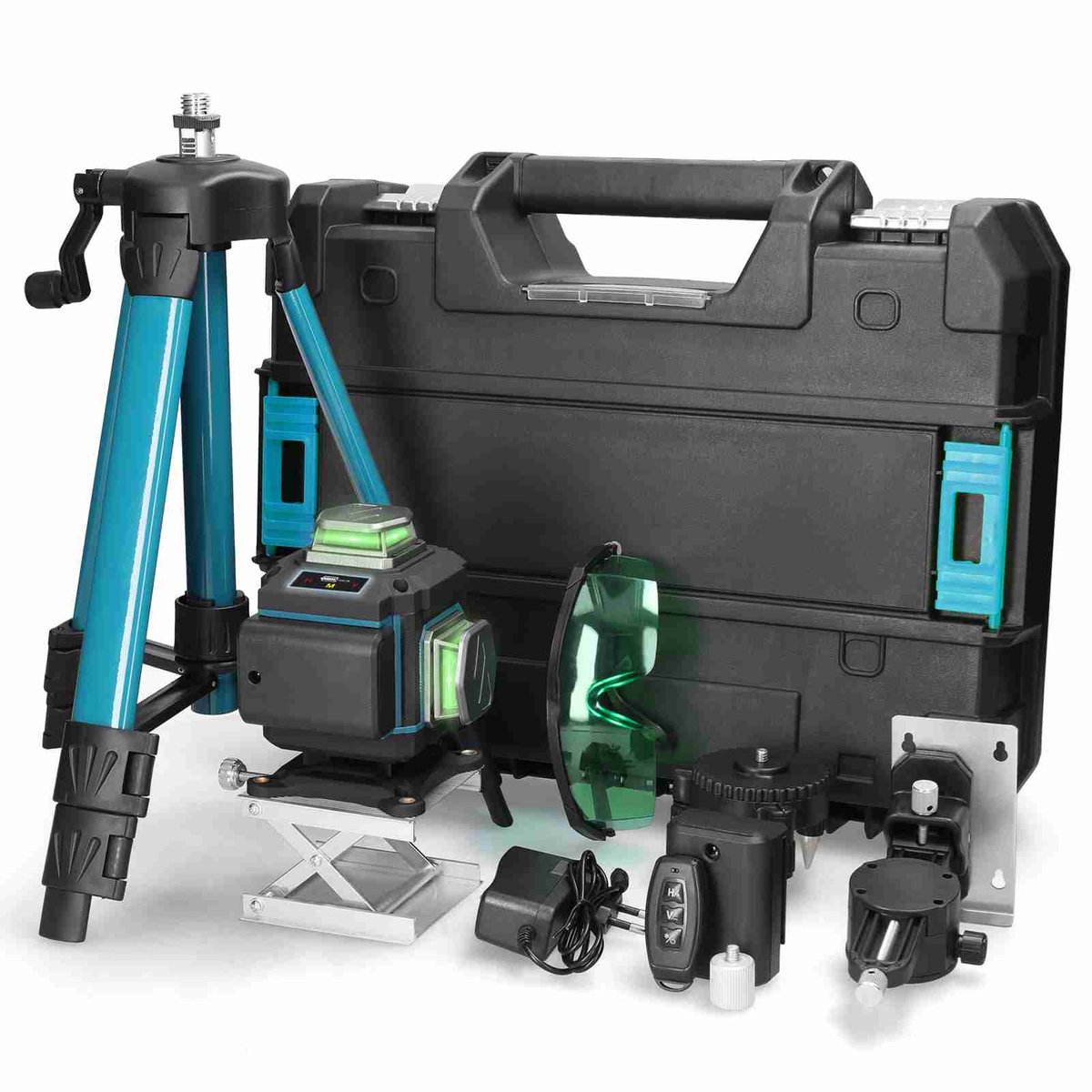 Multifunctionele 16-lijns waterpas 3° zelfnivellerende machine oplaadbare accu waterpas