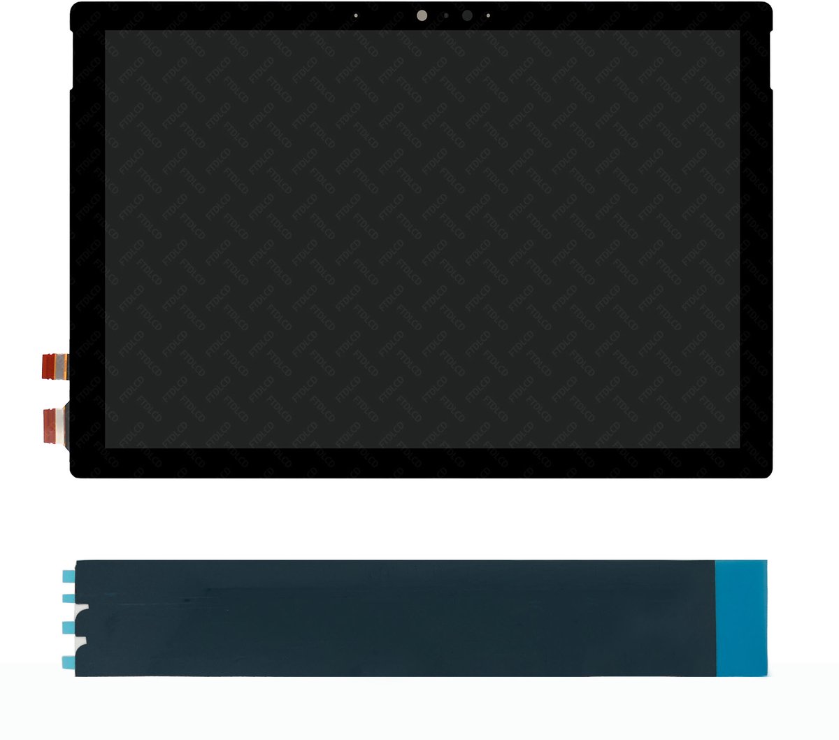 12,3" IPS LED LCD-scherm Touch Screen Digitizer Display Assembly Montage Voor Microsoft Surface Pro 7 1866 2736x1824