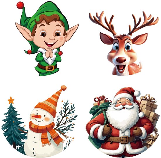 94 stks Kerst Sneeuwvlok Venster Klampen Stickers voor Glas Xmas Decals 94 stks Kerst Sneeuwvlok Venster Klampen Stickers voor Glas Xmas Decals