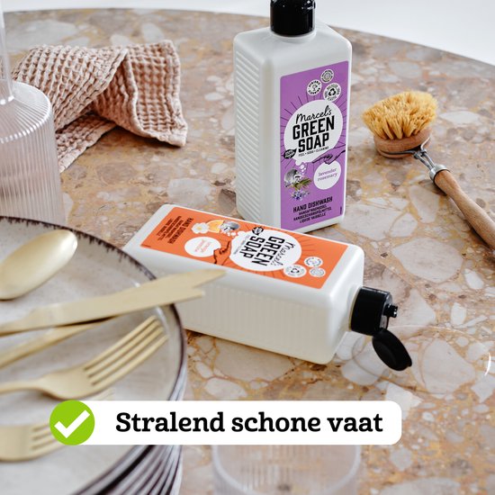 Marcel's Green Soap Afwasmiddel - Sinaasappel & Jasmijn - 6 x 500ml