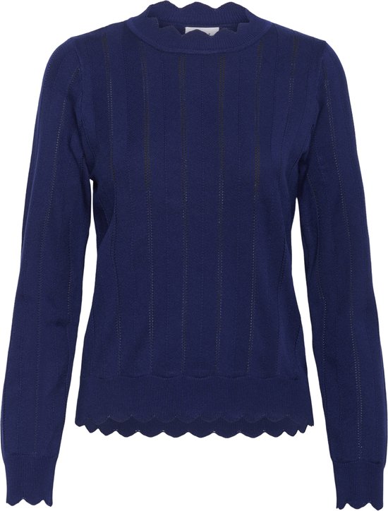 Saint Tropez ObetteSZ Pullover Dames Trui - Navy Peony