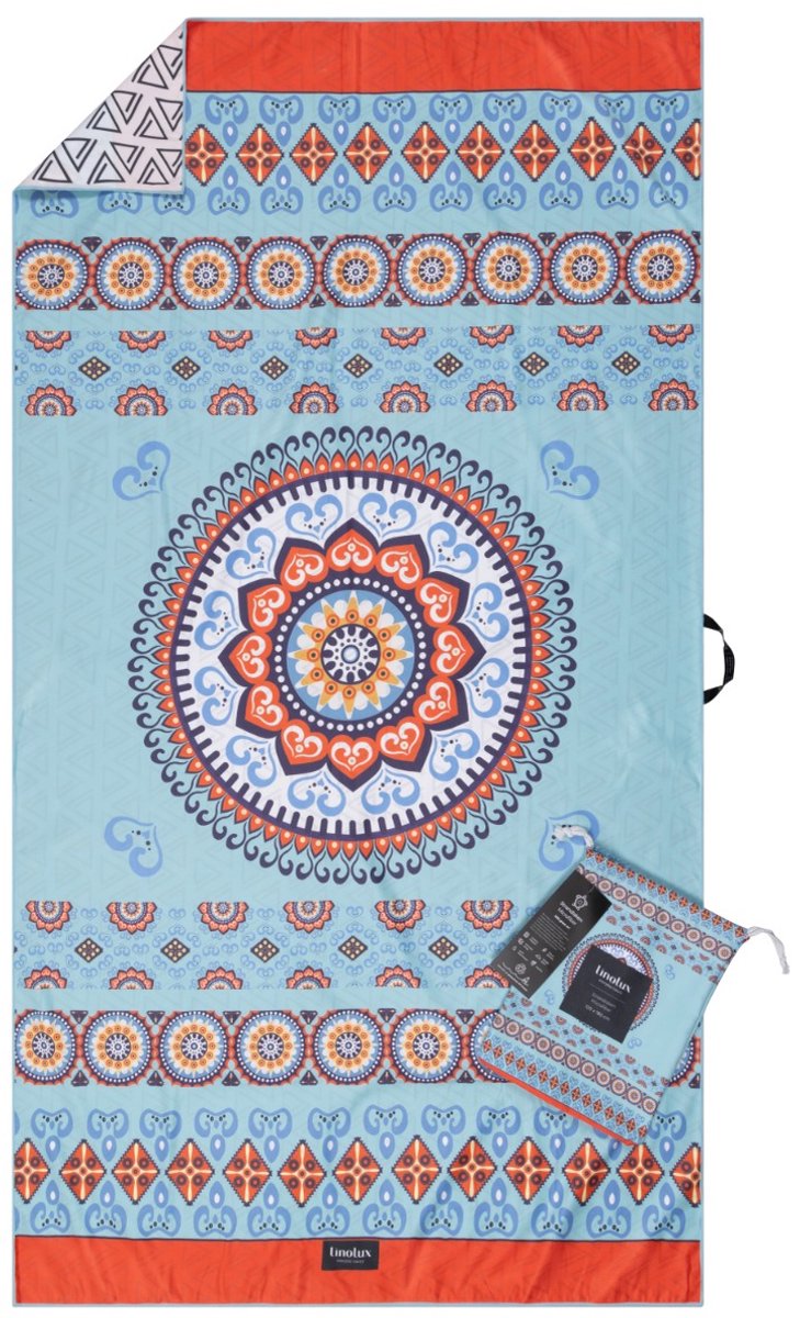 Linolux Microvezel Reishanddoek Bondi Multi 100x180