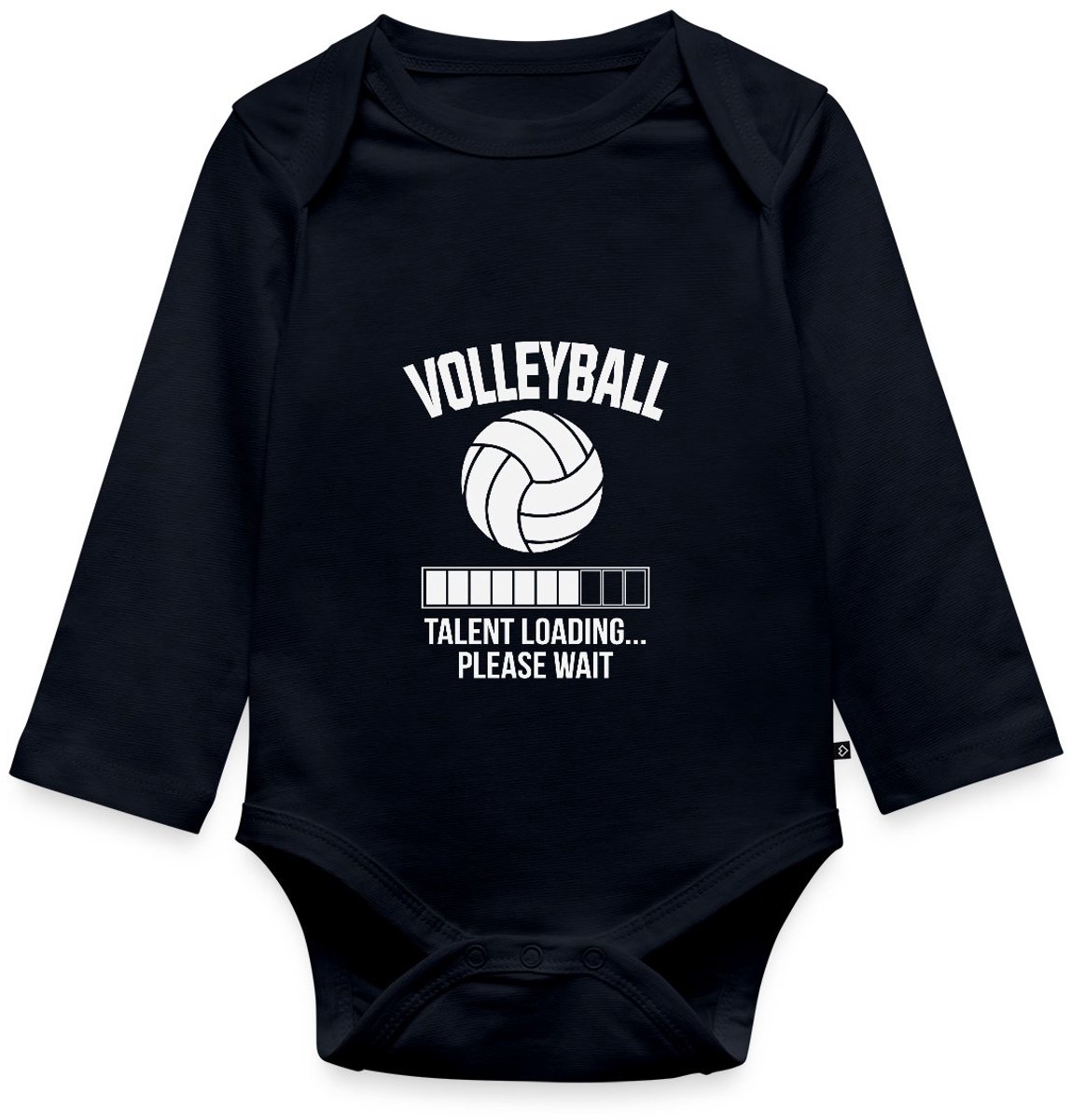 Volleyball Talent Loading Baby Rompertje Met Lange Mouwen