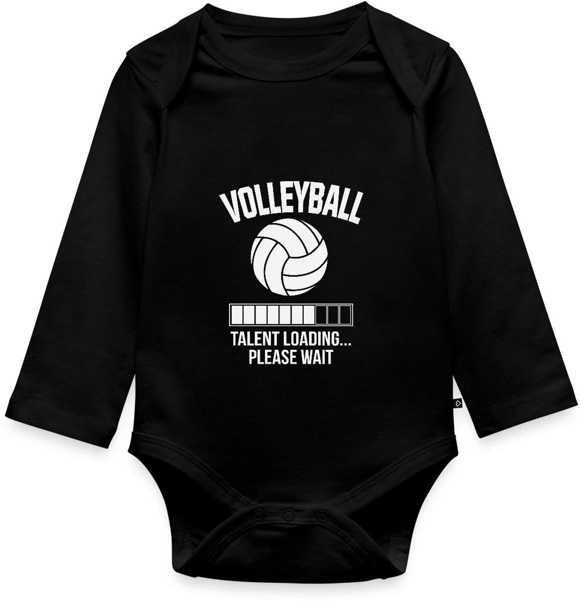 Volleyball Talent Loading Baby Rompertje Met Lange Mouwen