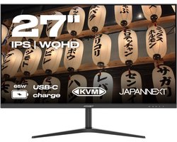 Bureaumonitor 27'' inch WQHD 75 Hz JN-IPS27WQHDR-C65W