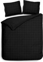 Heckett & Lane Diamante Housse de couette Moonless Noir 240 x 220 cm