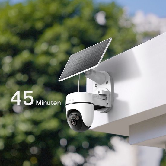 Tapo C610 KIT beveiligingscamera buiten met zonnepaneel - 2K 3MP - IP65 - AI detectie -Wifi Camera van Merkloos — afbeelding 5