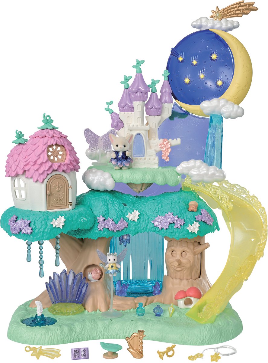 Sylvanian Families 5857 Bos Feeen Kasteel — cadeau in Spellen & Speelgoed - foto 8