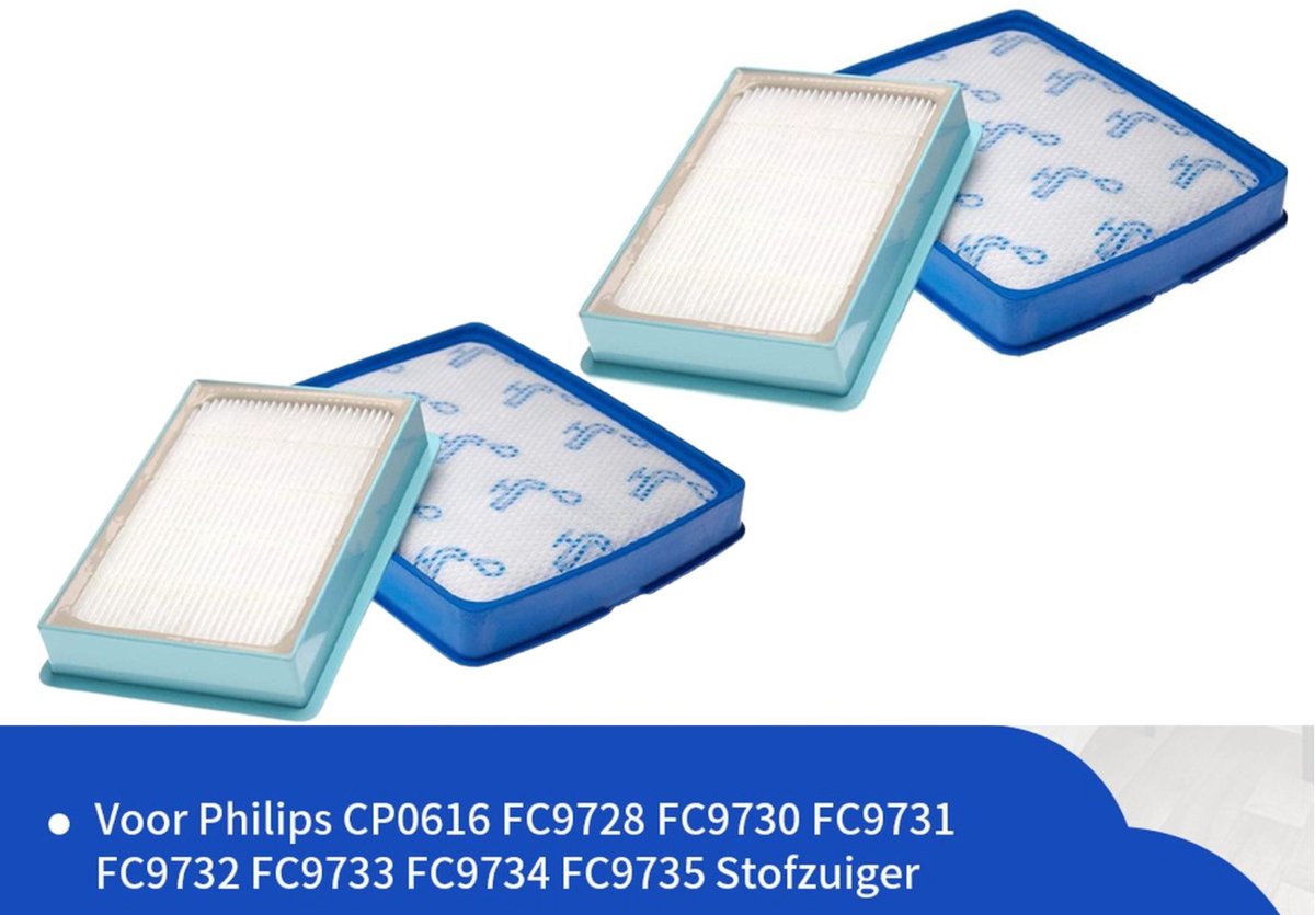 PakTrade Set Filtri Per Philips PowerPro Expert FC9745/09 E FC9746/09: Filtro Lavabile + Filtro Aria Di Scarico - 5
