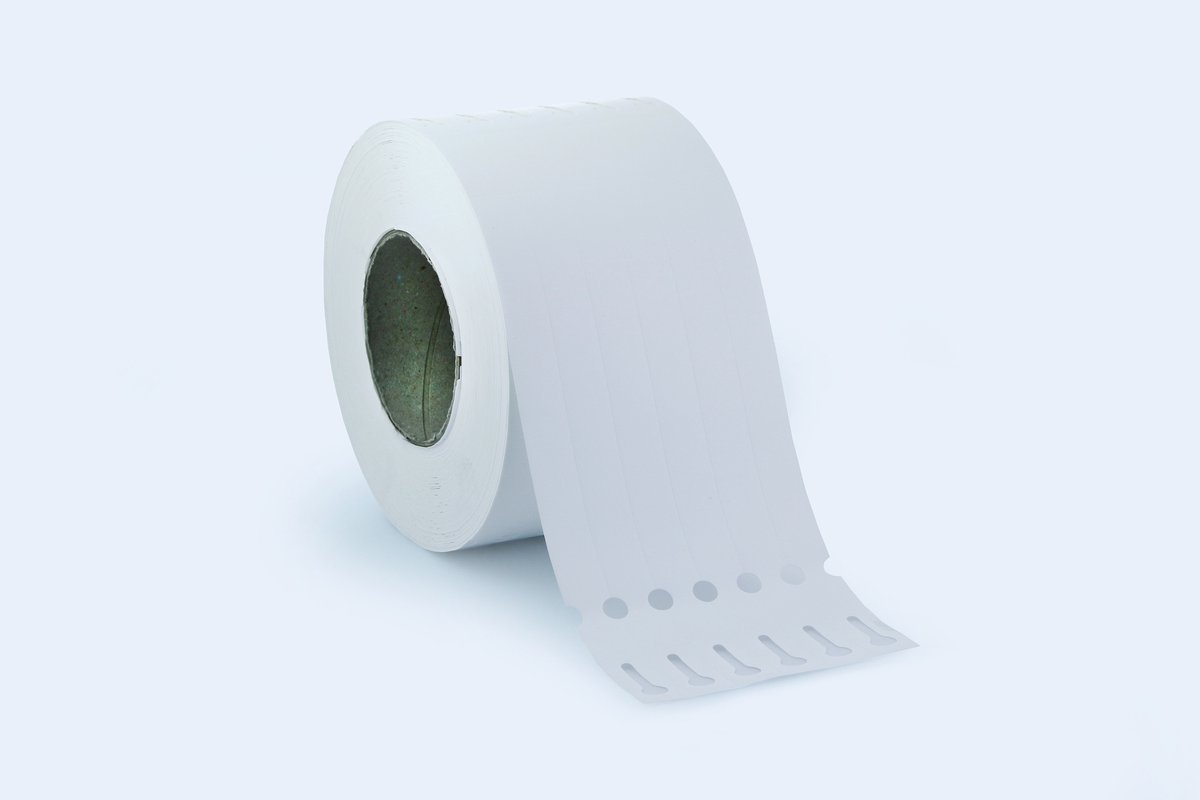 2000x Witte Lus-etiketten 200mm x 17mm voor Tuinbouw & Boomkwekerij