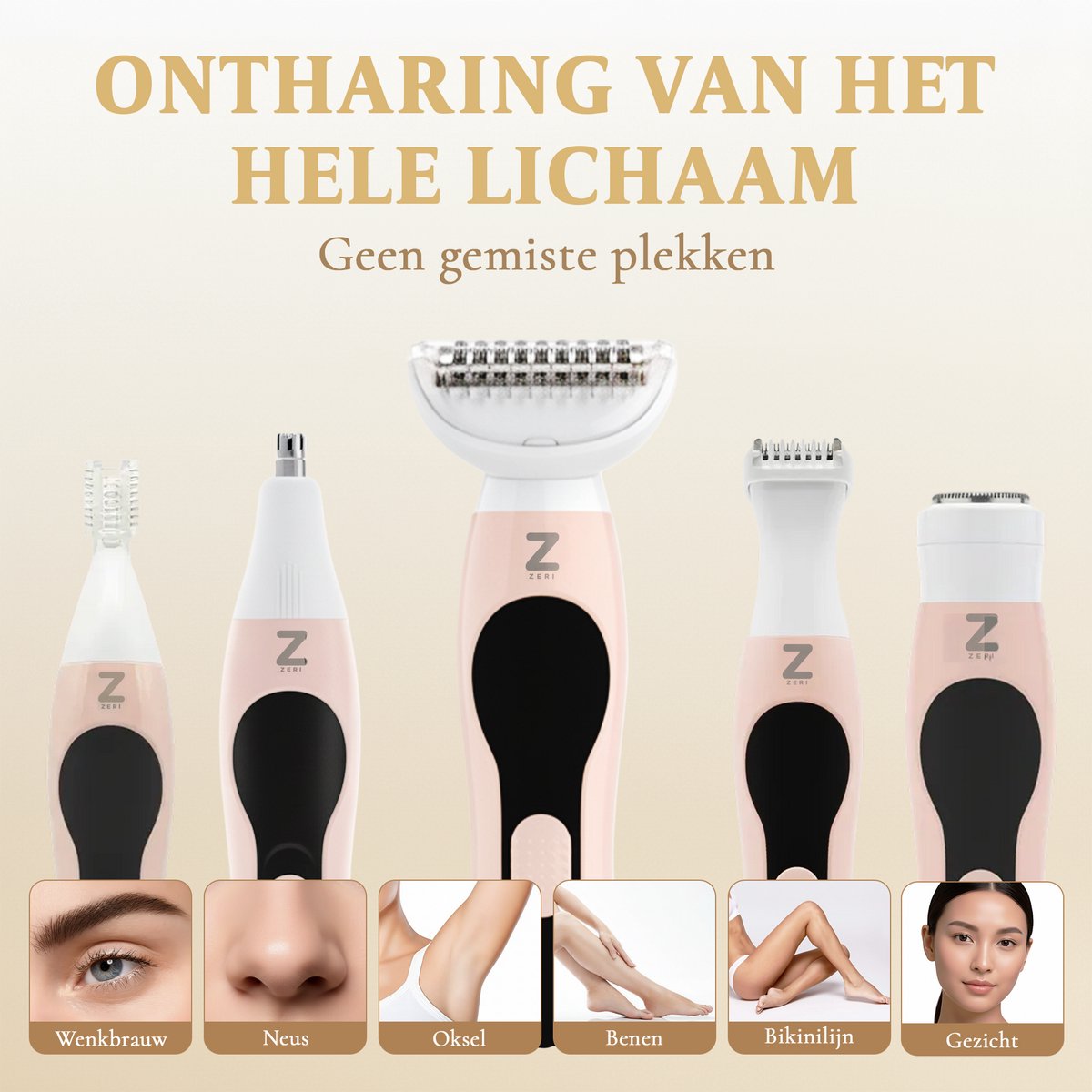 Zeri Ladyshave 5-in-1 thumbnail 5