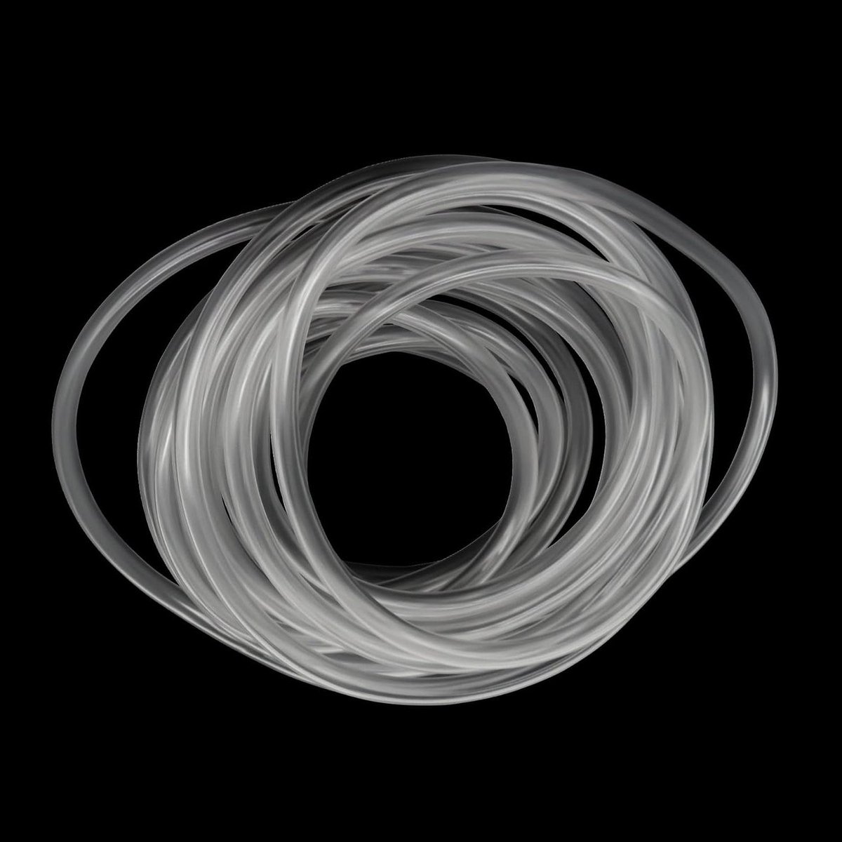 Cosensi - Transparante Plastic Buisslang 2mm x 4mm, 6 Meter Food Grade PVC Buis voor Olie, Water en Luchttransport.
