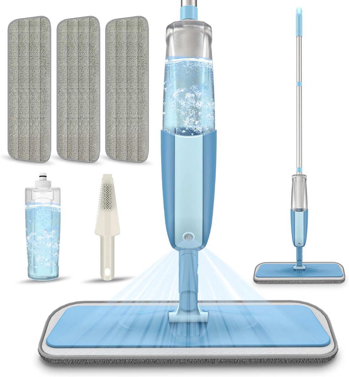 Swiphi® Dweil met Spray - Vloermop - Dweilset met Sprayfunctie