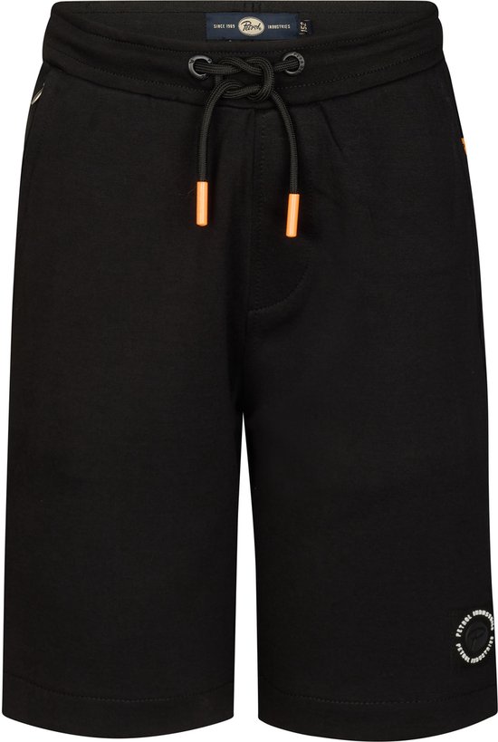 Petrol Industries - Jongens Jersey Jogging short Norte - Zwart - Maat 152