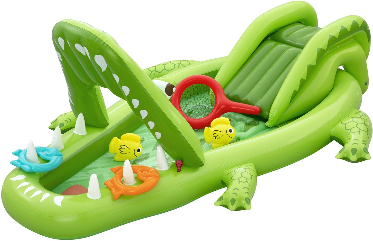 Bestway® Later Gator™ Kids Inflatable Water Play Center and Pool 2.34 m x 1.63 m x 87 cm