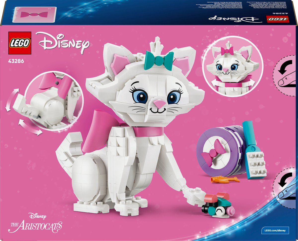 LEGO Disney De Aristokatten: Schattige Marie - 43286 — afbeelding 8