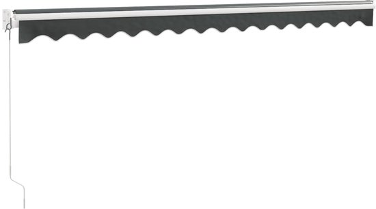 vidaXL-Luifel-uittrekbaar-4x3-m-stof-en-aluminium-antracietkleurig