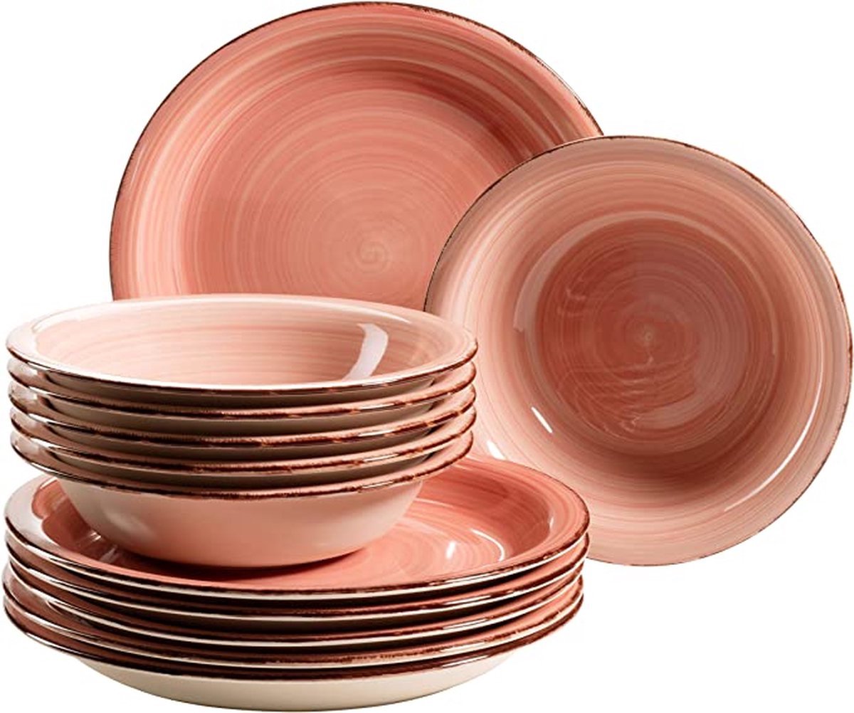 Thuys – Serveerschaal Set – Soepborden – Grote Salade Serveerschalen – Bordenset