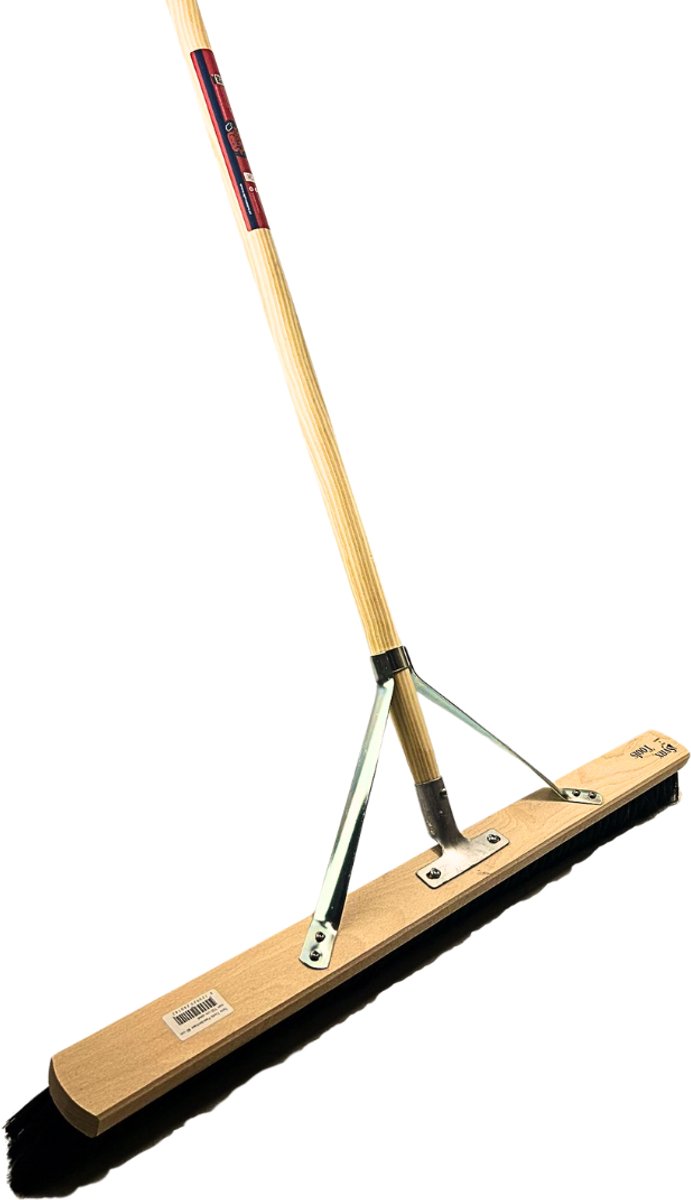 Synx Tools bezem Zaalveger 100cm Paardenhaar - Zachte bezem - Kamerveger - Bezemsteel - Veger schoonmaken - Bezems Binnen - Bezem zacht met Steel 150 cm van Synx Tools — afbeelding 4