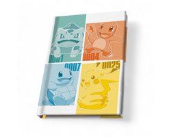 Pokémon - Notitieboek - Kanto Starters