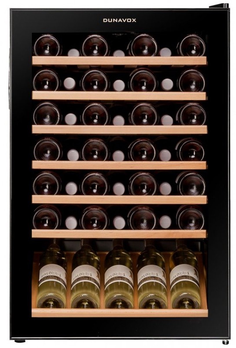 Dunavox Home-48 - Wijnkoelkast Vrijstaand -1 zone -48 flessen