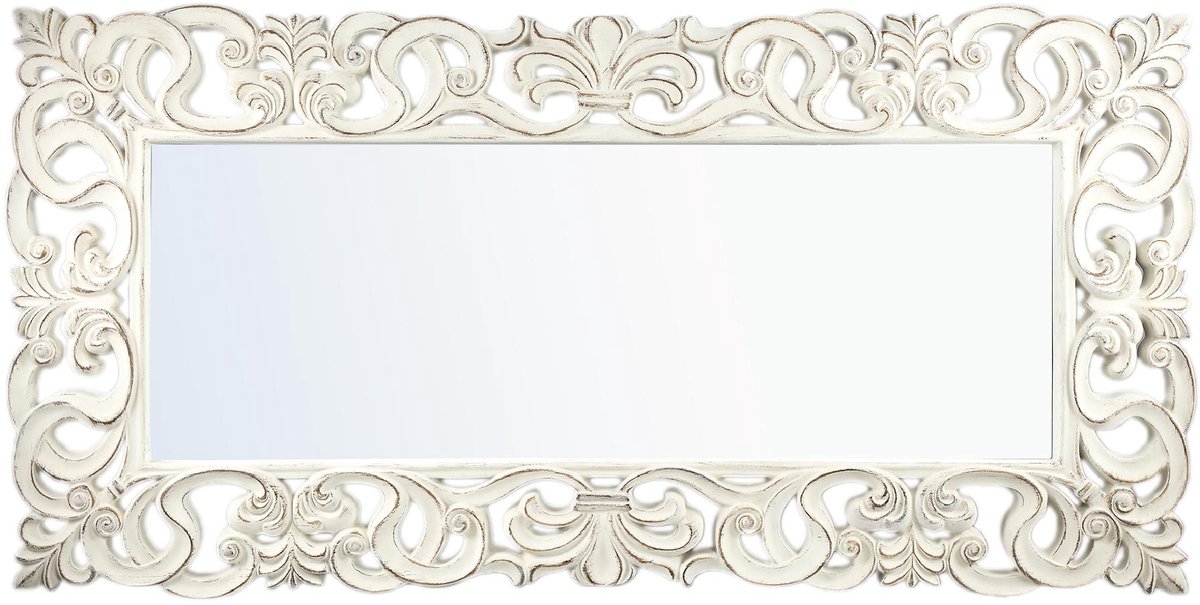 PTMD - Spiegel Morrigan - Wit - 89x4.5x178.5cm