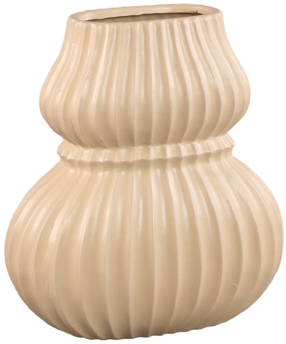PTMD - Vaas Halta - Beige - 30x19x35cm
