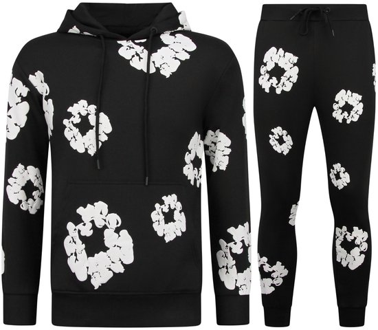 LEXAHO Unisex 3D Wolf Print Hoodie Heren Joggingbroek Uniseks Sweatshirts Hoodie Broek Sets S-6XL, Hoodie1, L LEXAHO Unisex 3D Wolf Print Hoodie Heren Joggingbroek Uniseks Sweatshirts Hoodie Broek Sets S-6XL, Hoodie1, L