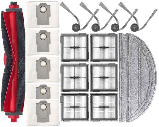 Roboparts Zubehör-Set für Roborock Q10 S5 / Q10 X5 / Q10 VF