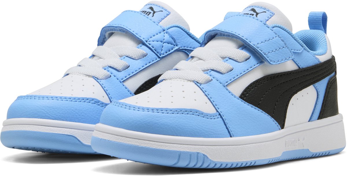 PUMA Puma Rebound V6 Lo AC+ PS Unisex Sneakers Team Light -Puma -Puma Zwart