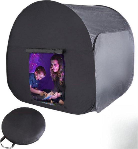 Verduisterende Tent Rustig Hoekje Voor Kinderen Om Te Spelen En Ontspannen Helpt Met Autisme SPD Angst & Verbeteren Van Focus Donkere Sensory Tenten Voor Autistische Kinderen