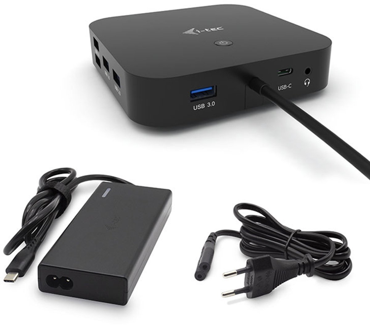 i-Tec - USB-C Dual Display Docking Station 65W