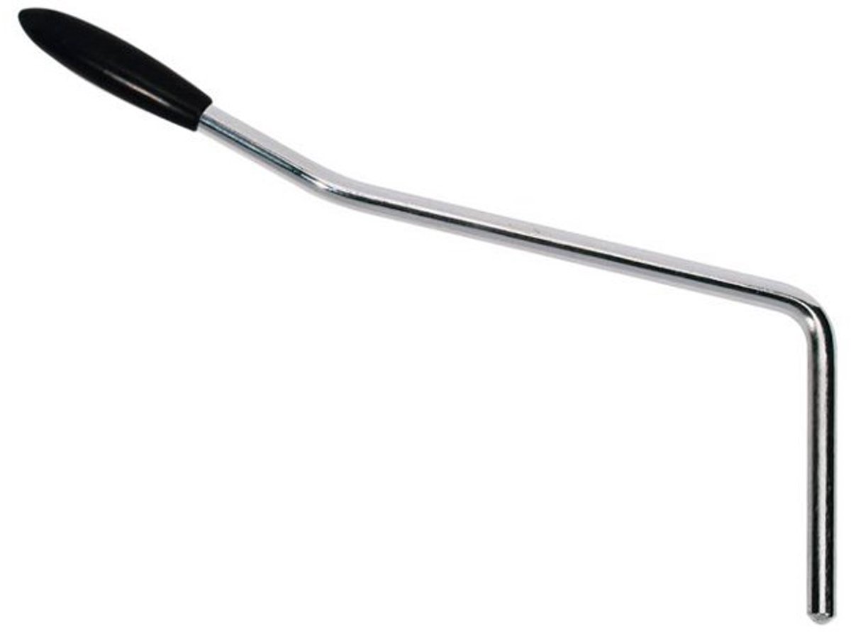 tremolo arm vintage, no thread, 5mm arm diameter, black cap, chrome Wilkinson TA-WV-CB