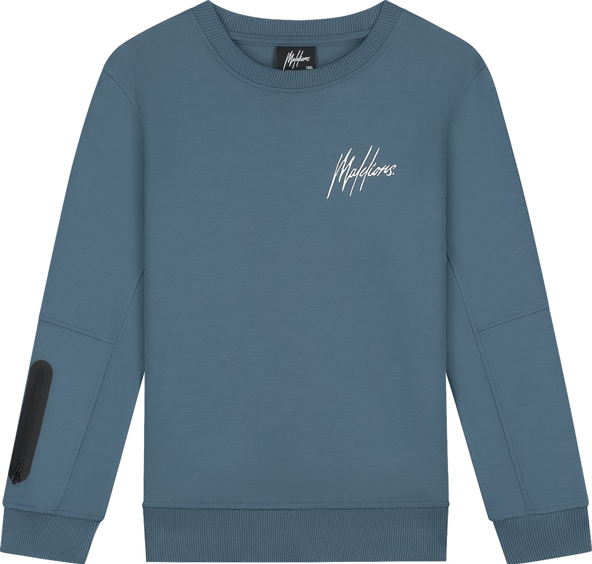 Malelions winter sweater jongens - teal blauw - Sport Counter
