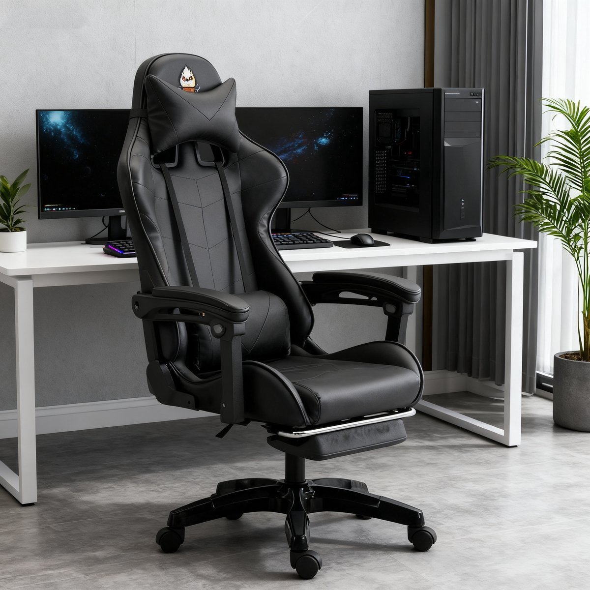 A.A.A.G. Ergonomische Gamingstoel met Lendensteun en - afbeelding 3