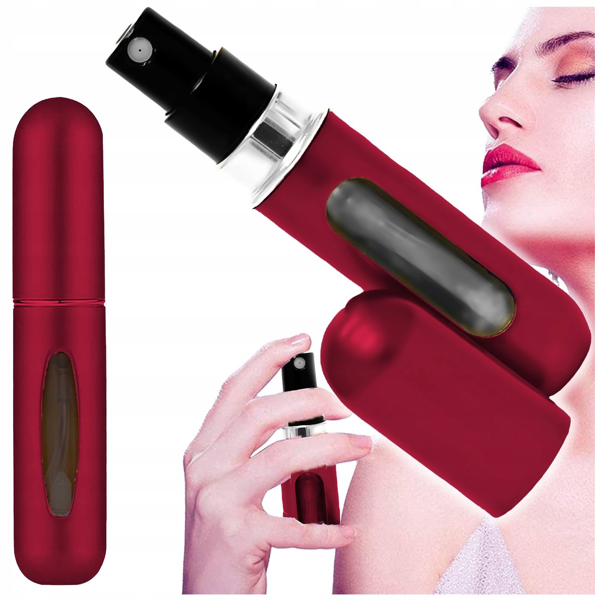 Merkloze Reisverstuiver voor Parfum - Compact & Herbruikbaar