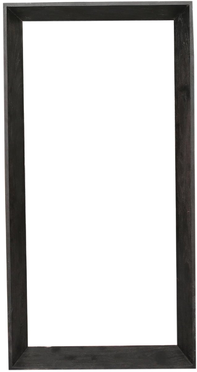 PTMD Spiegel Kyro - Zwart - 100x13x195cm