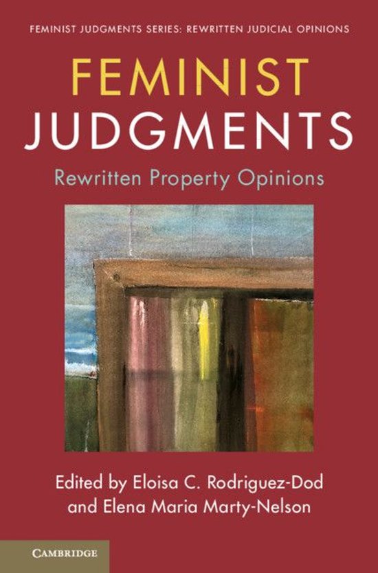 Feminist Judgment Series: Rewritten Judicial Opinions - Femi ... - cover