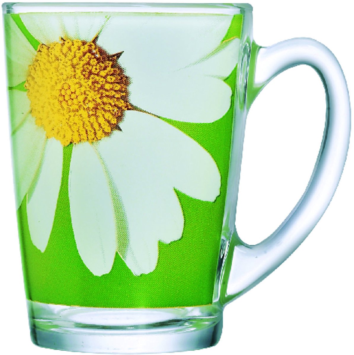 Luminarc Mok Paquerette 320ml - Gehard Glas, Groene Bloemendessin