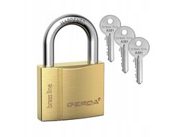 Gerda KMZ S30 hangslot - Systeem met één sleutel A301
