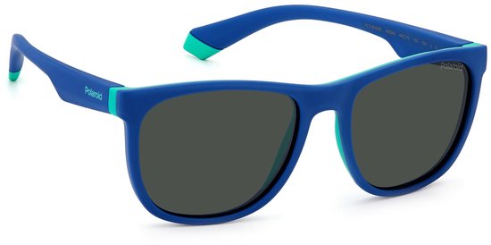 POLAROID Kinderen PLD 8049/S 465 AZURE GREEN 49/16/130 JUNIOR Zonnebrillen van Polaroid — afbeelding 5