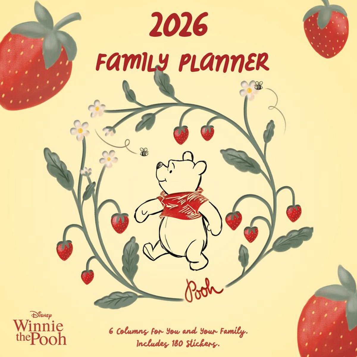 Winnie The Pooh Winnie-the-Pooh - 2026 Muurkalender Unisex Muurkalender - meerkleurig - Standard