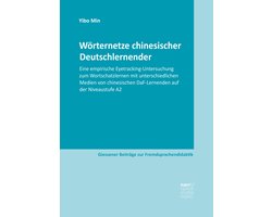 Giessener Beiträge zur Fremdsprachendidaktik - Wörternetze chinesischer Deutschlernender