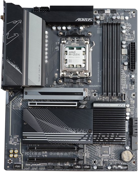 Azerty Combokit Gigabyte 7500X3D - Combokit - AMD Ryzen 5 7500X3D + Gigabyte B650 Aorus Elite AX v2