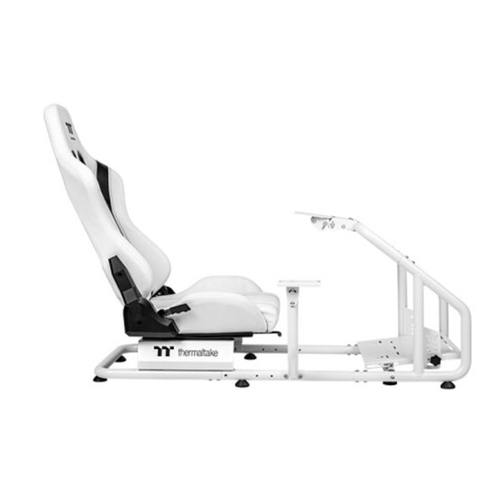 Thermaltake GR300 Snow - Racing Simulator Cockpit - Verstelbare Seat & Stevig Frame — afbeelding 2
