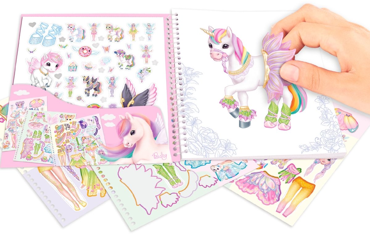 Ylvi dress me up stickerboek (6558941) — afbeelding 6