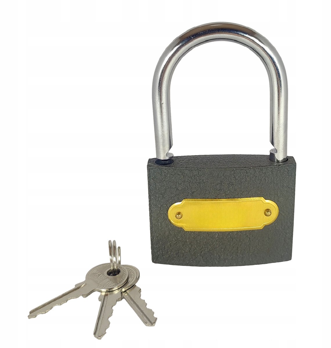 Markless beugelslot met cilinderslot - 63 mm