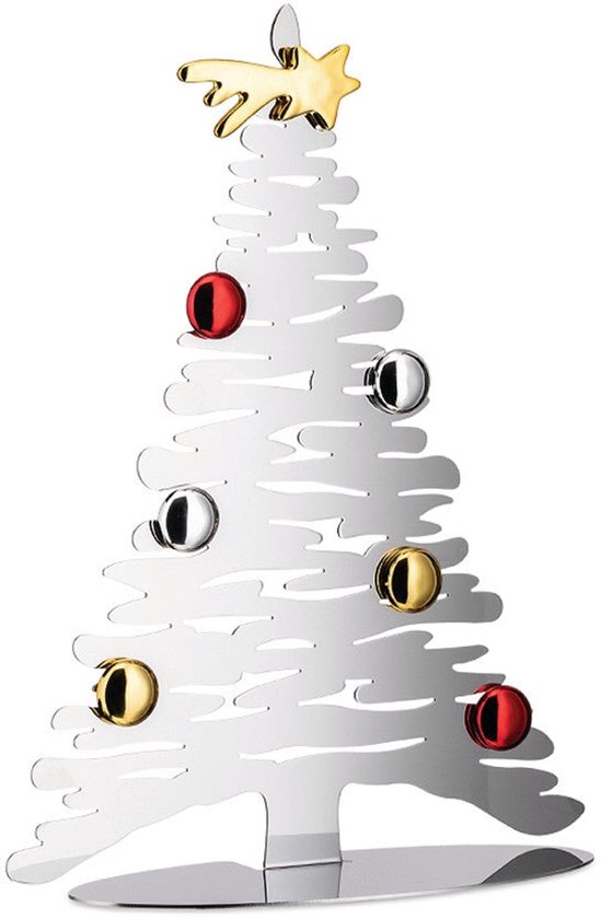 ALESSI BARK pour Noël Sapin de Noël acier inoxydable 30 cm avec aimants