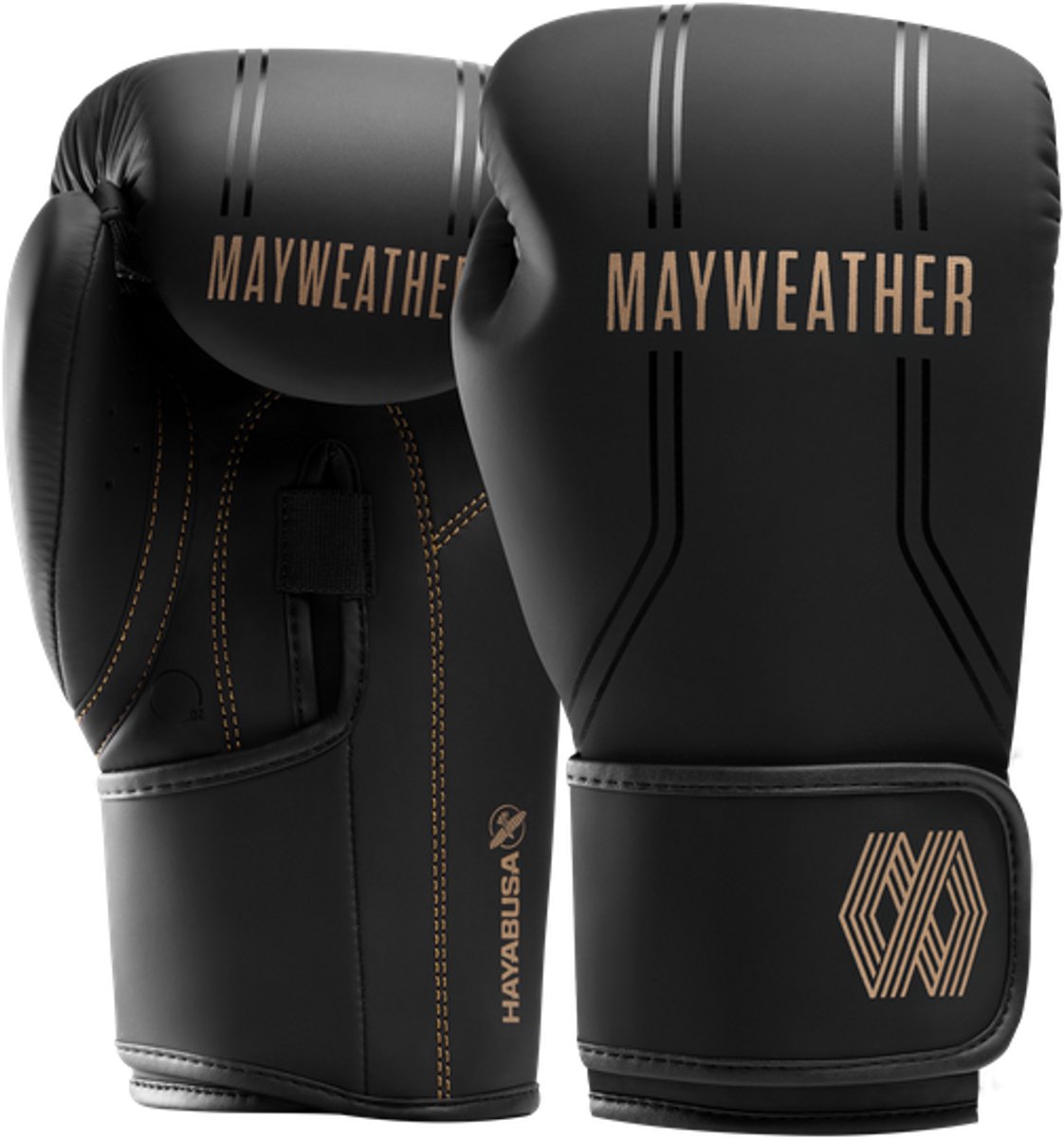 Hayabusa Mayweather Contender Bokshandschoenen - Zwart/Goud 16 oz