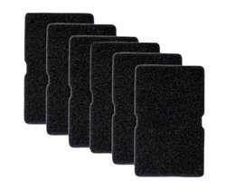 6 stuks - Wasdroger filter - Spons filter - Filter voor droger - Geschikt voor Beko droger filter 2964840200 2964840100 - Vervanging voor Blomberg Grundig Droger verdamper schuim filter - 245*155mm